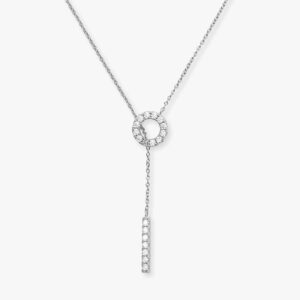 Circle Drop Necklace